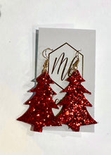 Glitter Christmas Tree Leather