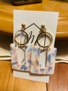 Pastel Clay Earring