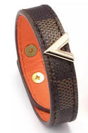 “V” Leather Wrap Bracelets