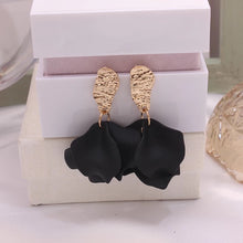 Small Matte Petal Earrings