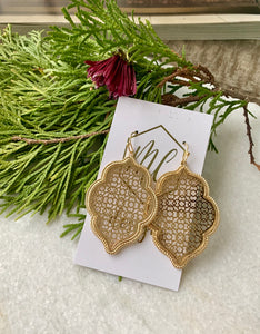 Large Filigree Earrings