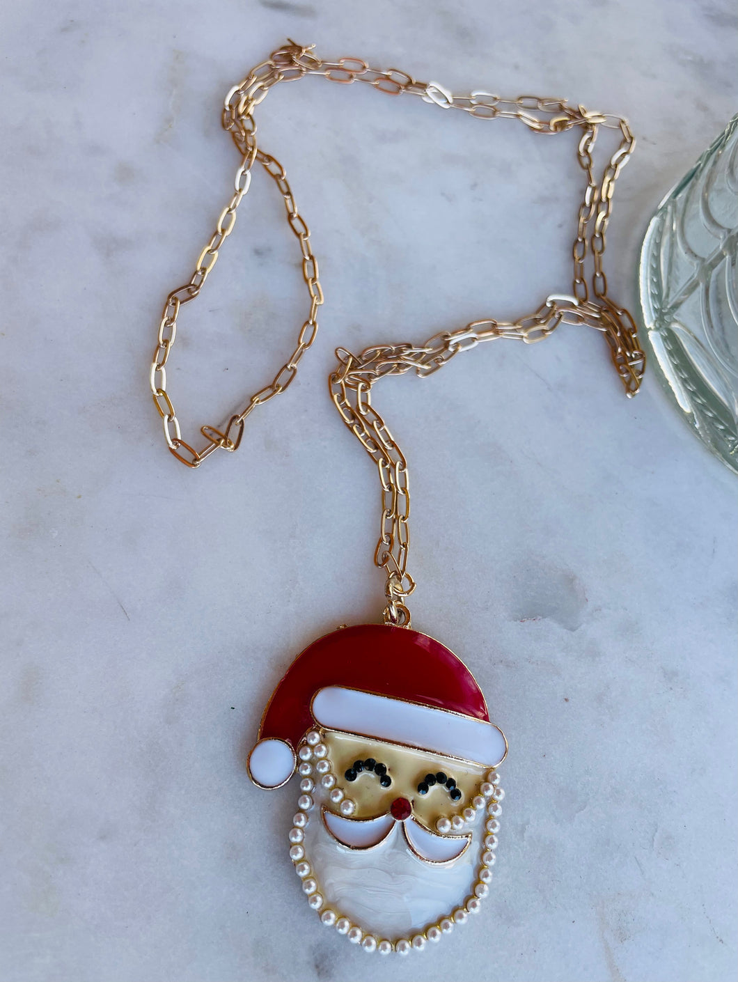 Santa Claus Long Necklace
