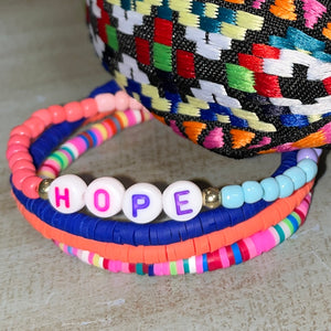 Fun Encouragement Beaded Bracelet Sets