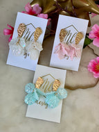 Flower Petal Earrings Bridesmaid