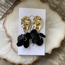 Matte Flower and Earrings