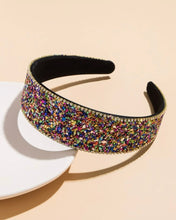 Crystalline Decor Flat Headband- all the Colors