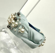 Fancy Pearl Beaded Knot Headbands