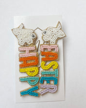 Happy Easter Beaded Earrings