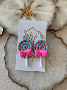 Clay Lollipop Earrings