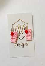 Assortment of Acrylic Valentine Earrings