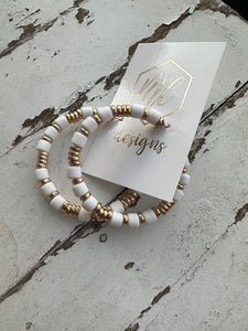 Classy Beaded Hoop