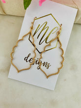Open Floral Shaped Earrings