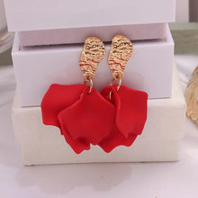 Small Matte Petal Earrings