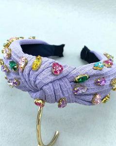 Multicolor Jeweled Headband