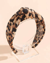 Leopard Knot Headband