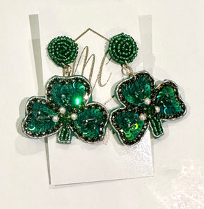 St Paddy’s Day Earrings