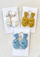 Hand Molded Clay Earrings