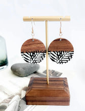 Wooden Acrylic Earrings