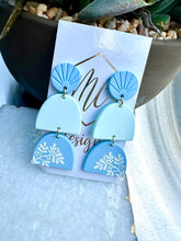 Tiered Spring Clay Earrings