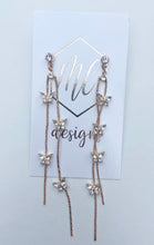 Butterfly Crystal Drop Earring-RW