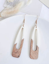 Wooden Acrylic Earrings