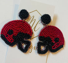Seed Bead Football Helmets