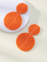 Bright Beaded Earrings
