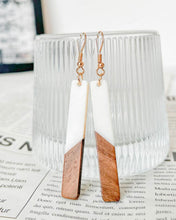 Wooden Acrylic Stick Earrings