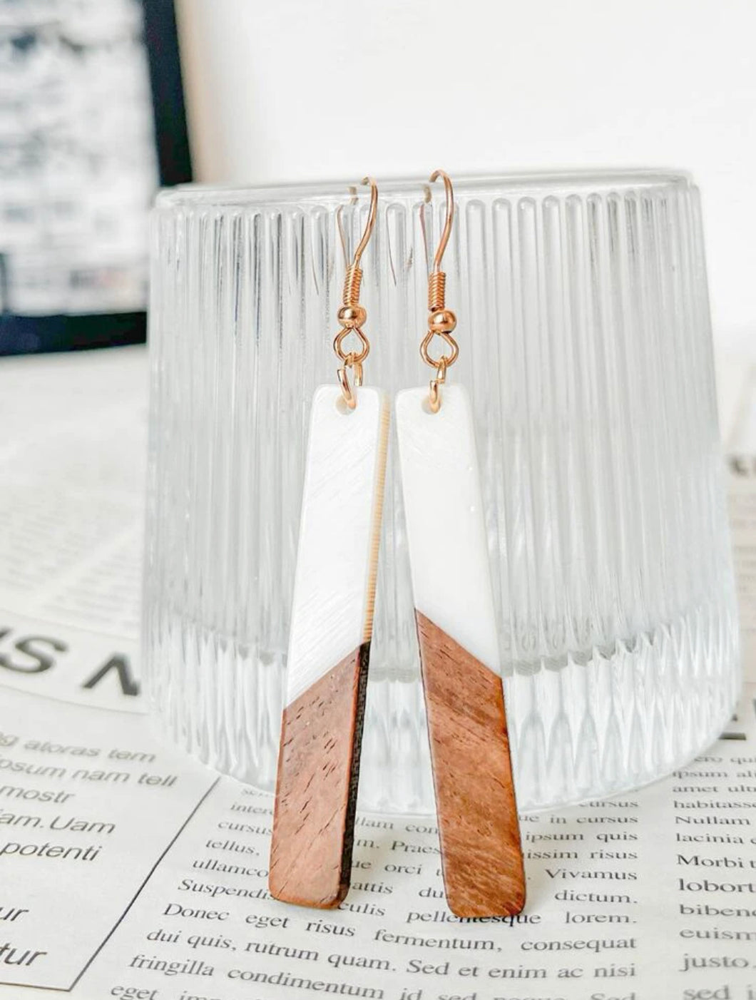 Long Bar Earrings