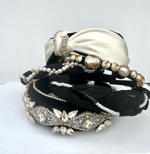 Jewel Rhinestones Fancy Headband