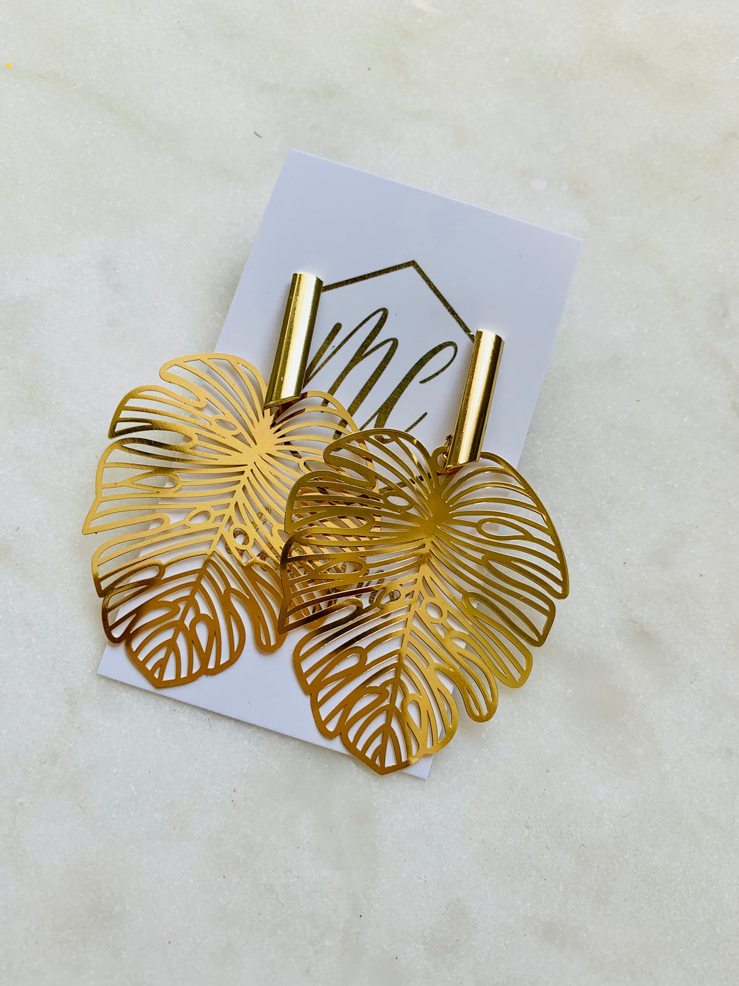 Gold Leaf Earrings