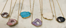 Assorted short stone necklaces