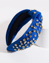 Jeweled Rhinestone Knot Headband