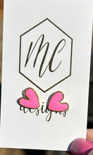 Various Heart Stud Earrings