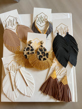 Leather Fringe Earrings