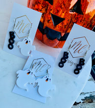 Ghost Boo Earrings Halloween