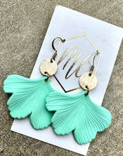 Ginkgo Petal Drop Earrings