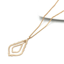 Double Teardrop Necklace