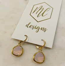 Small jeweled hoops