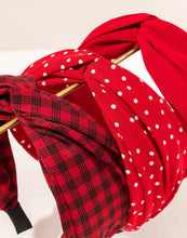 Red Twisted Headbands