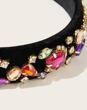 Multicolor Jeweled Headband