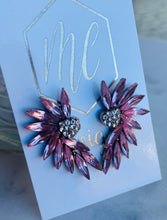 Jeweled Wing Earrings