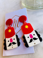 Christmas Soldier Boy Earrings
