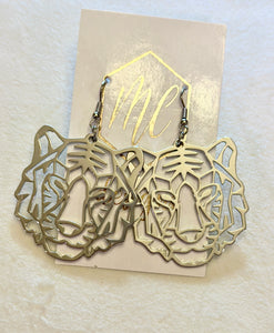 Filigree Tiger Earrings