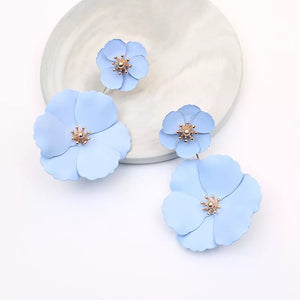 Double Flower Earrings (2 in 1) Jacket