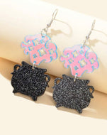 Hocus Pocus Cauldron Earrings