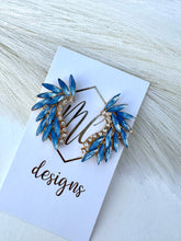 Jeweled Wing Earrings