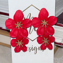 Double Flower Earring