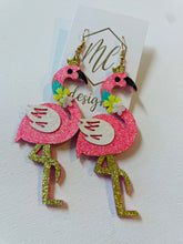 Pink Flamingo Earrings
