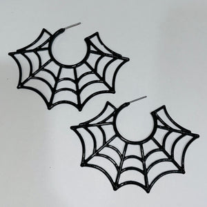 Web Halloween Earrings